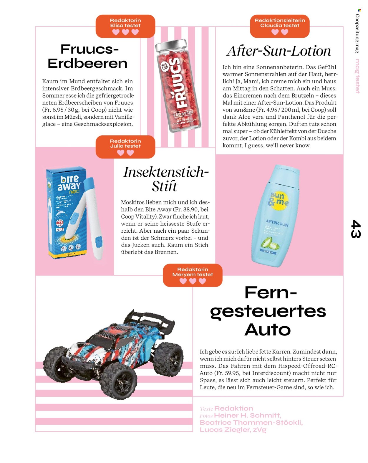 Catalogue Coop. Page 43. Page 43
