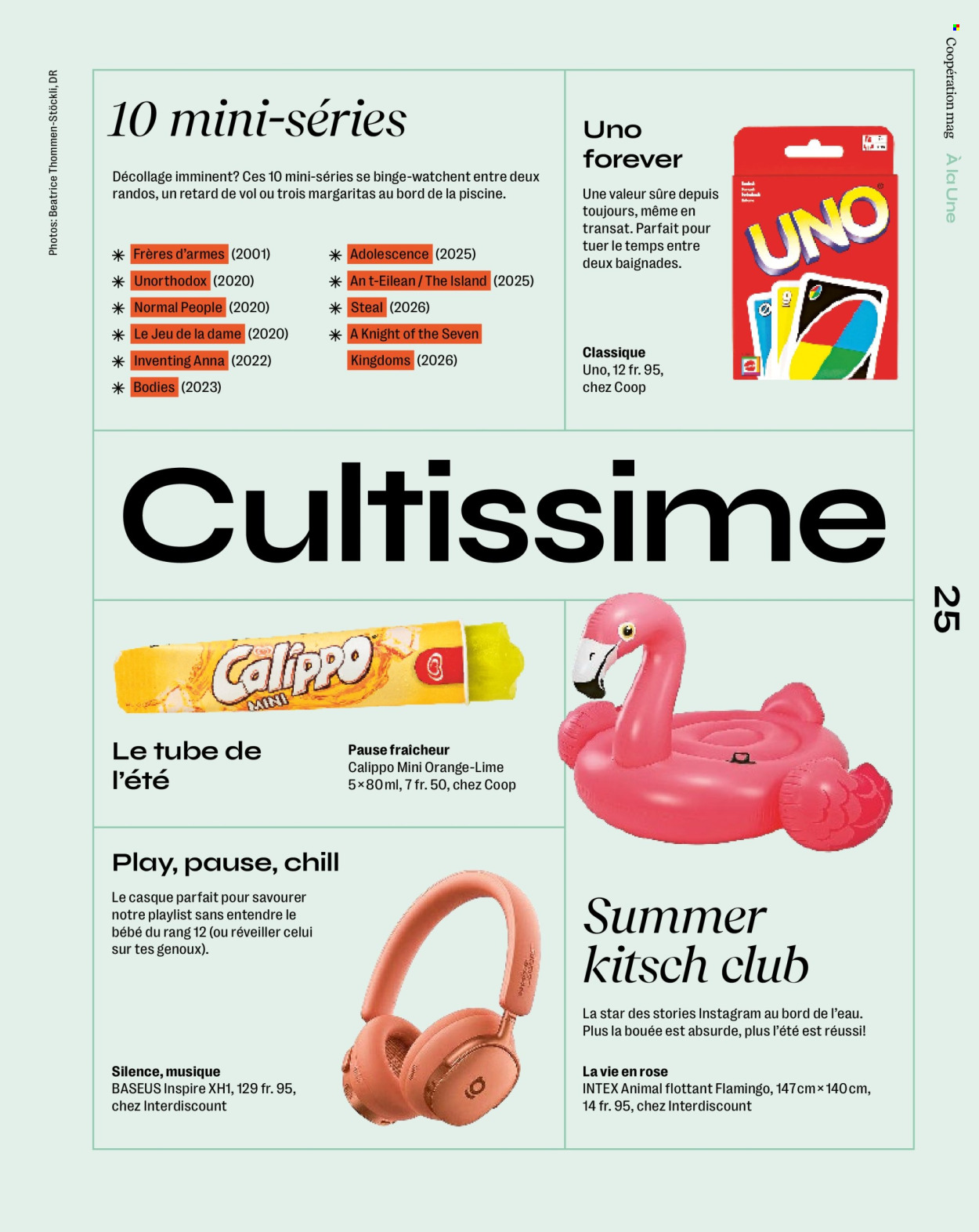 Catalogue Coop. Page 25. Page 25