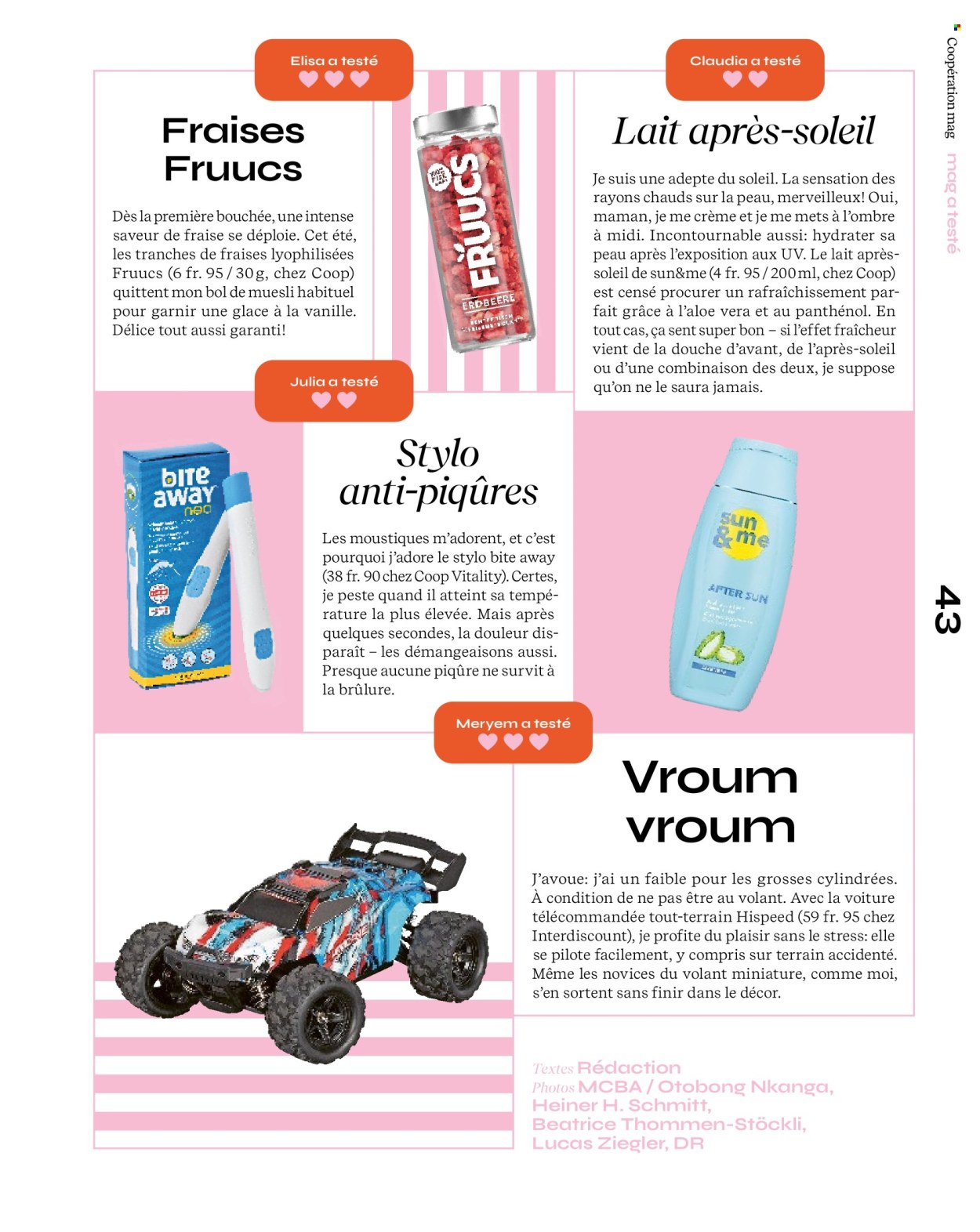 Catalogue Coop. Page 43. Page 43