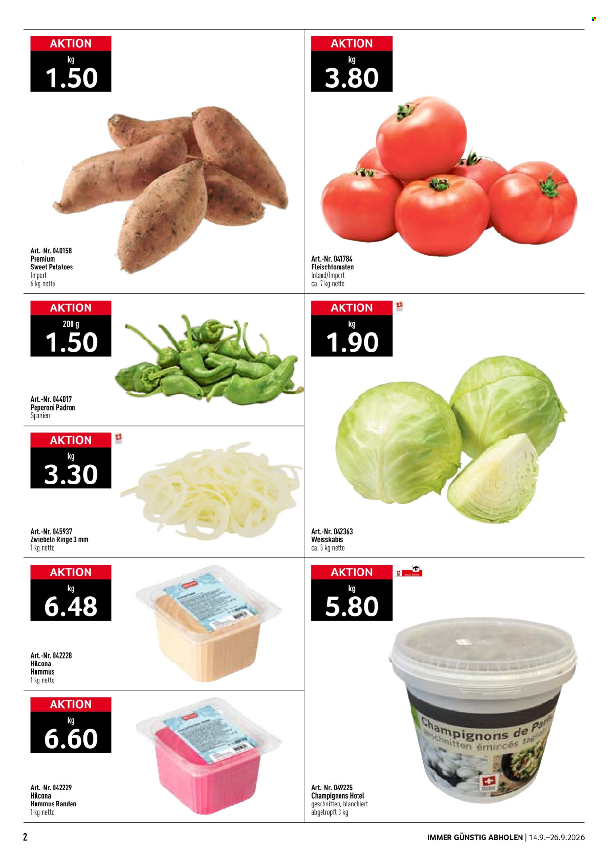 Catalogue Prodega - 14.9.2026 - 26.9.2026. Page 2. Page 2