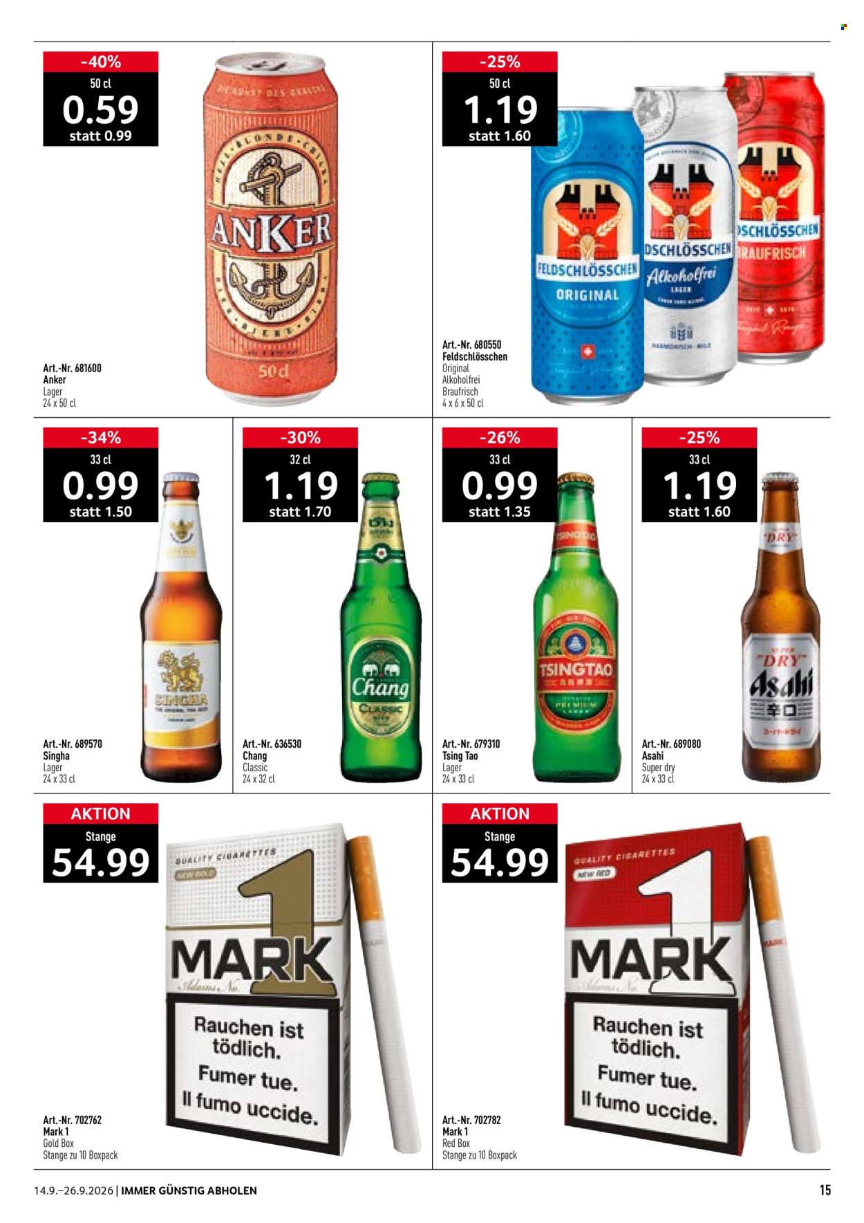 Catalogue Prodega - 14.9.2026 - 26.9.2026. Page 15. Page 15
