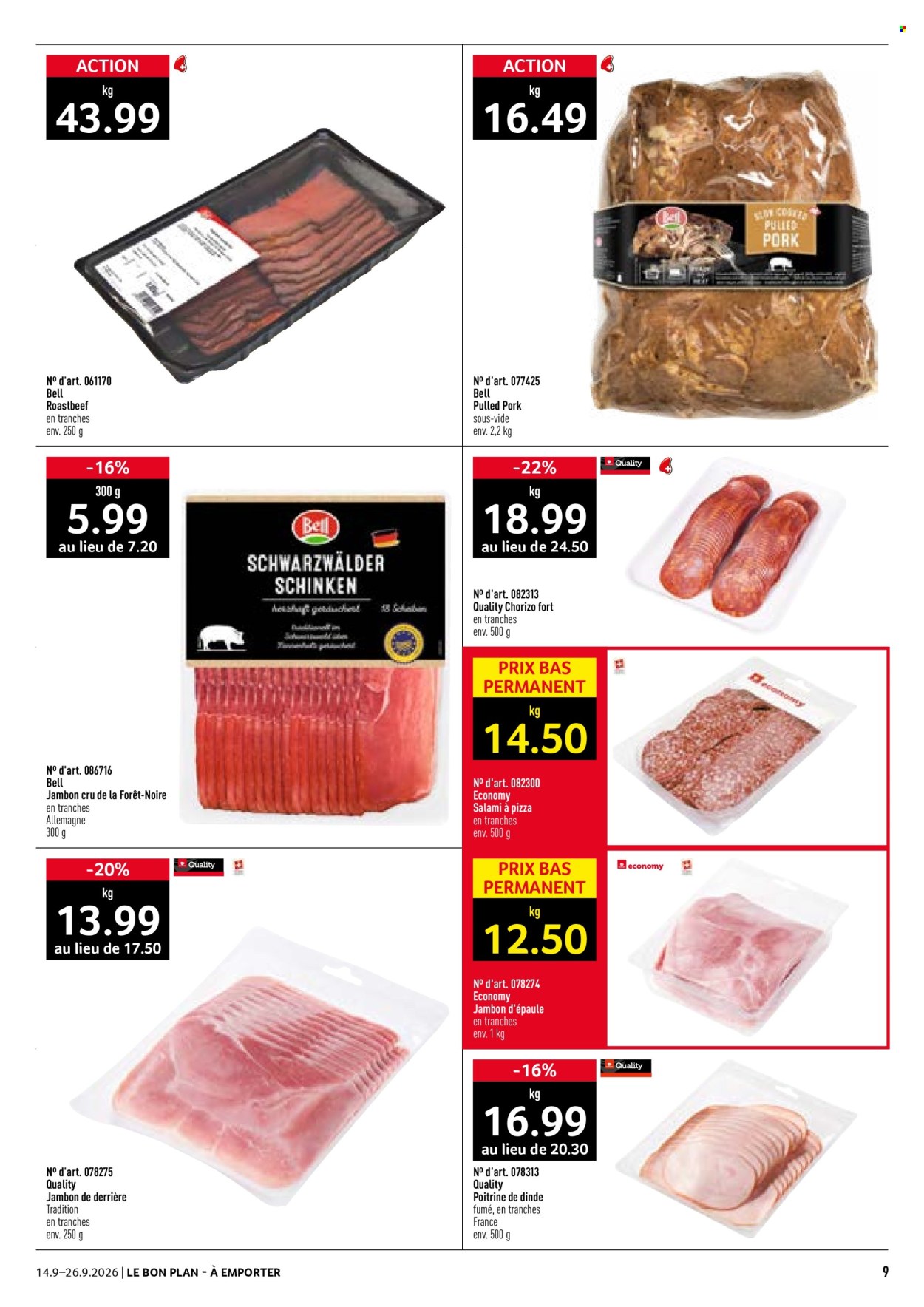 Catalogue Prodega - 14.9.2026 - 26.9.2026. Page 9. Page 9