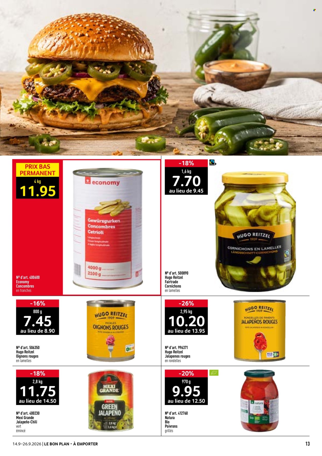 Catalogue Prodega - 14.9.2026 - 26.9.2026. Page 13. Page 13