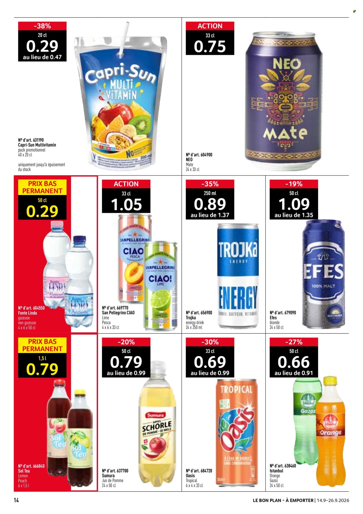Catalogue Prodega - 14.9.2026 - 26.9.2026. Page 14. Page 14