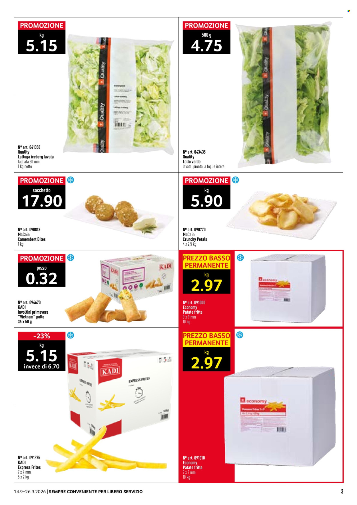 Catalogue Prodega - 14.9.2026 - 26.9.2026. Page 3. Page 3