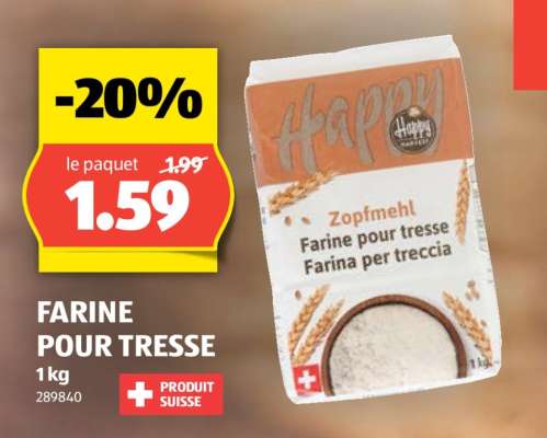 FARINE POUR TRESSE