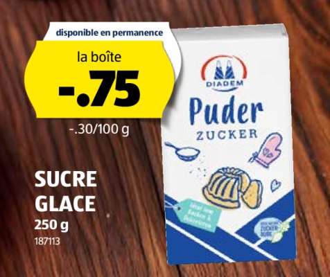Sucre glace