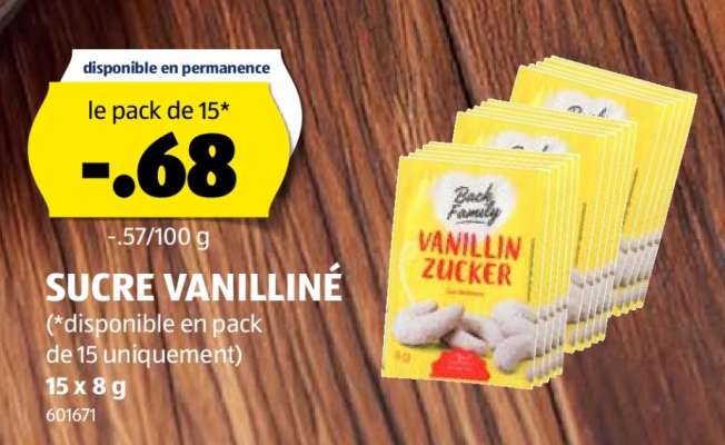 Sucre vanilliné
