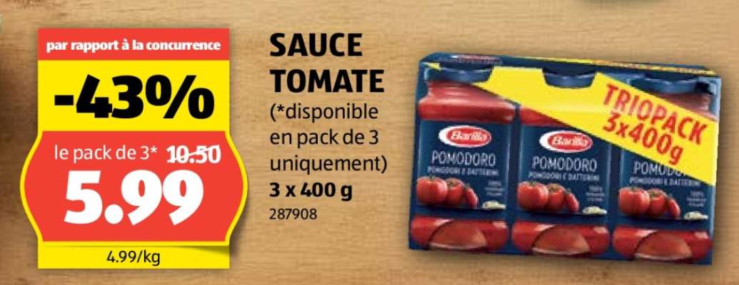 SAUCE TOMATE