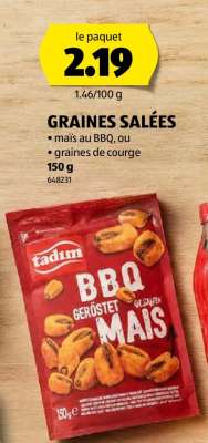 GRAINES SALÉES