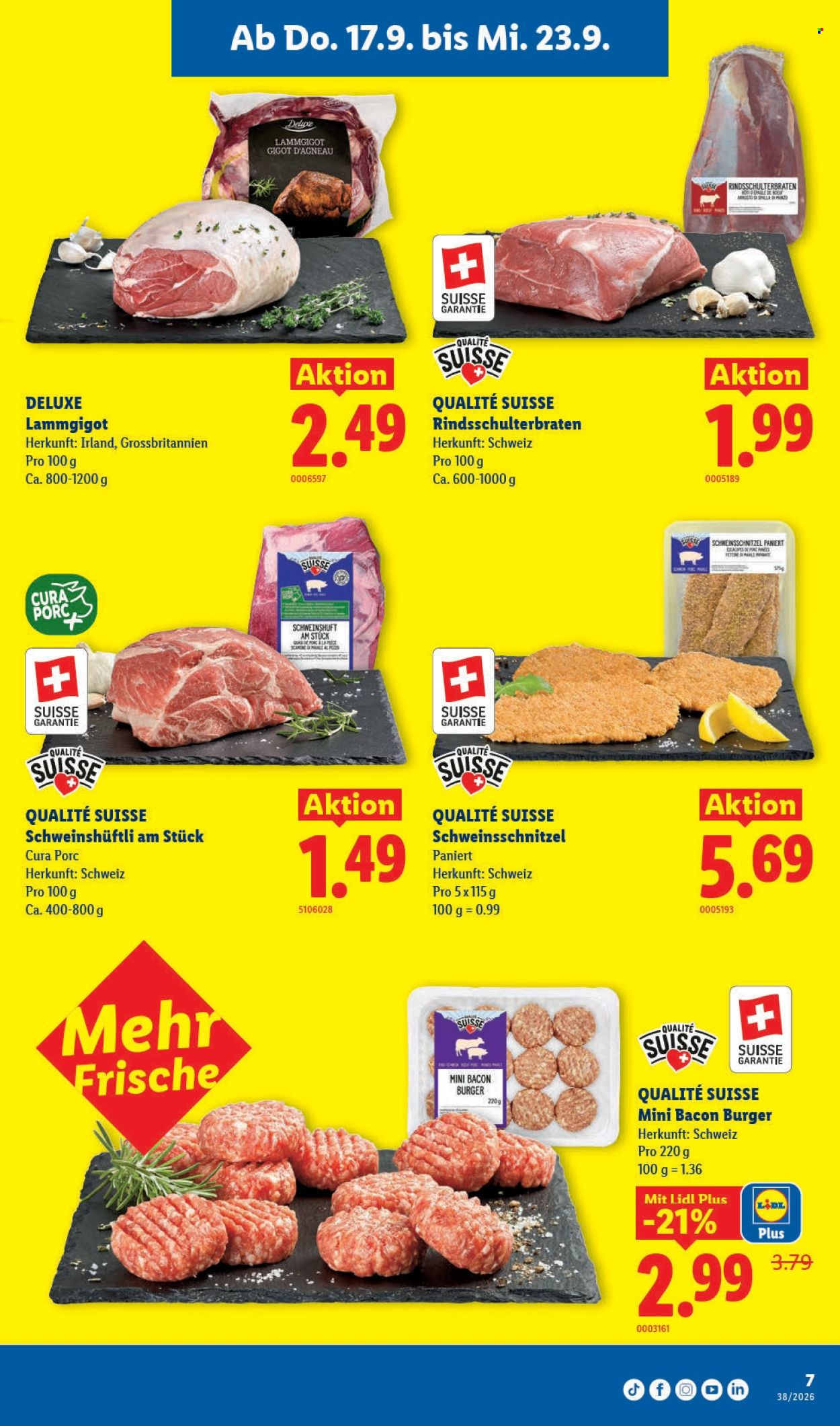 Catalogue Lidl - 17.9.2026 - 23.9.2026. Page 7. Page 7
