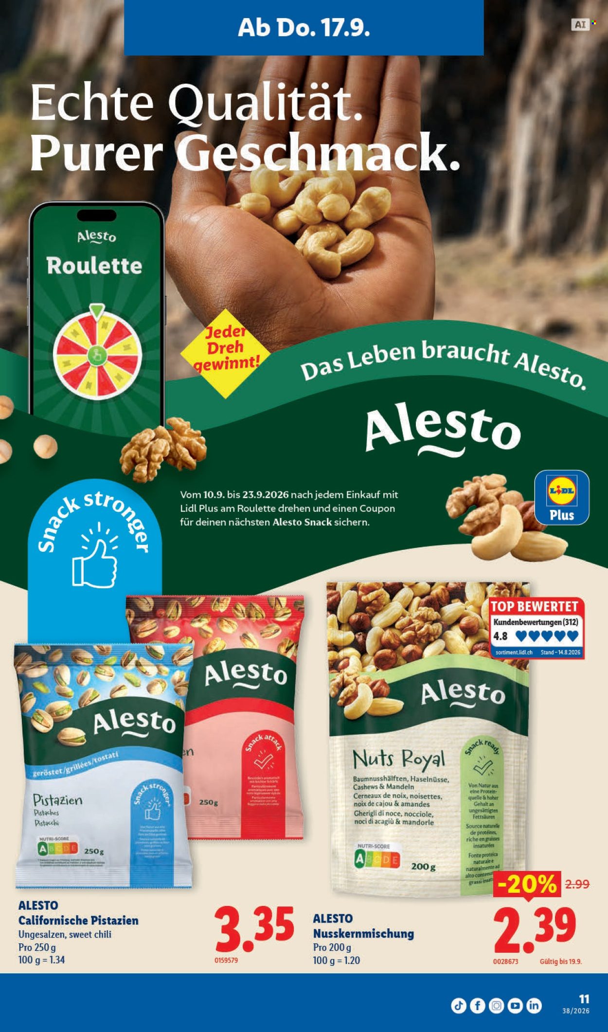 Catalogue Lidl - 17.9.2026 - 23.9.2026. Page 11. Page 11
