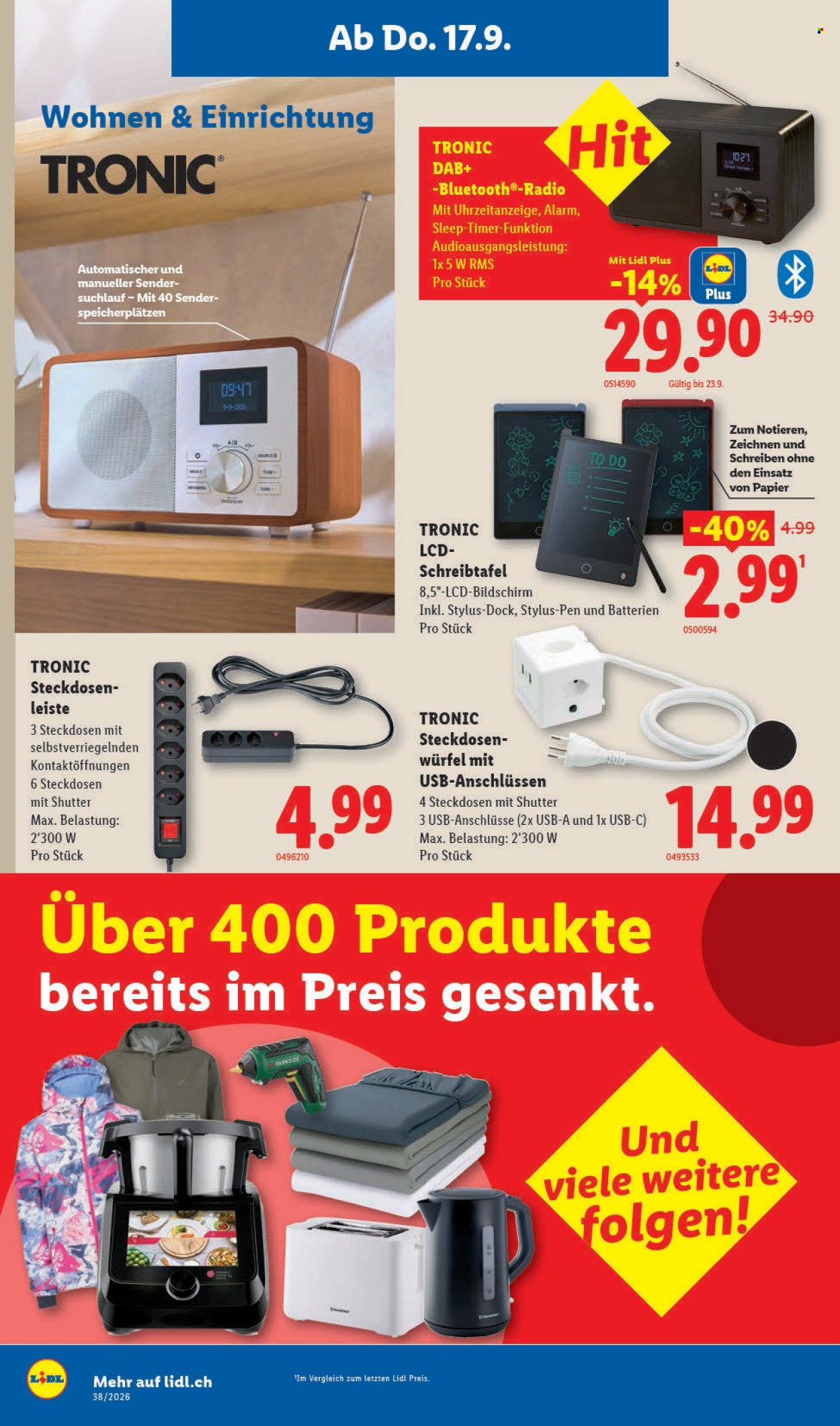 Catalogue Lidl - 17.9.2026 - 23.9.2026. Page 20. Page 20