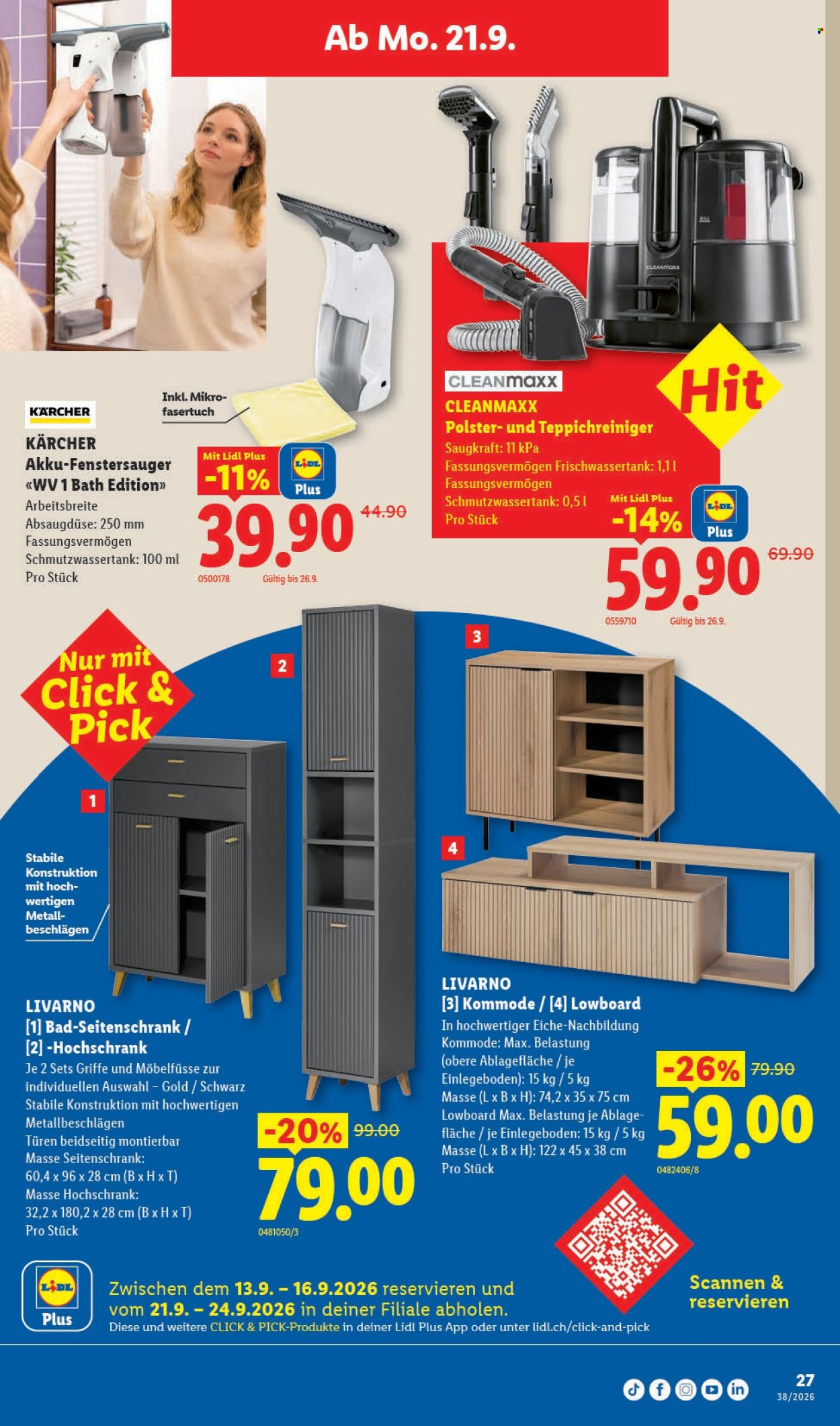 Catalogue Lidl - 17.9.2026 - 23.9.2026. Page 27. Page 27