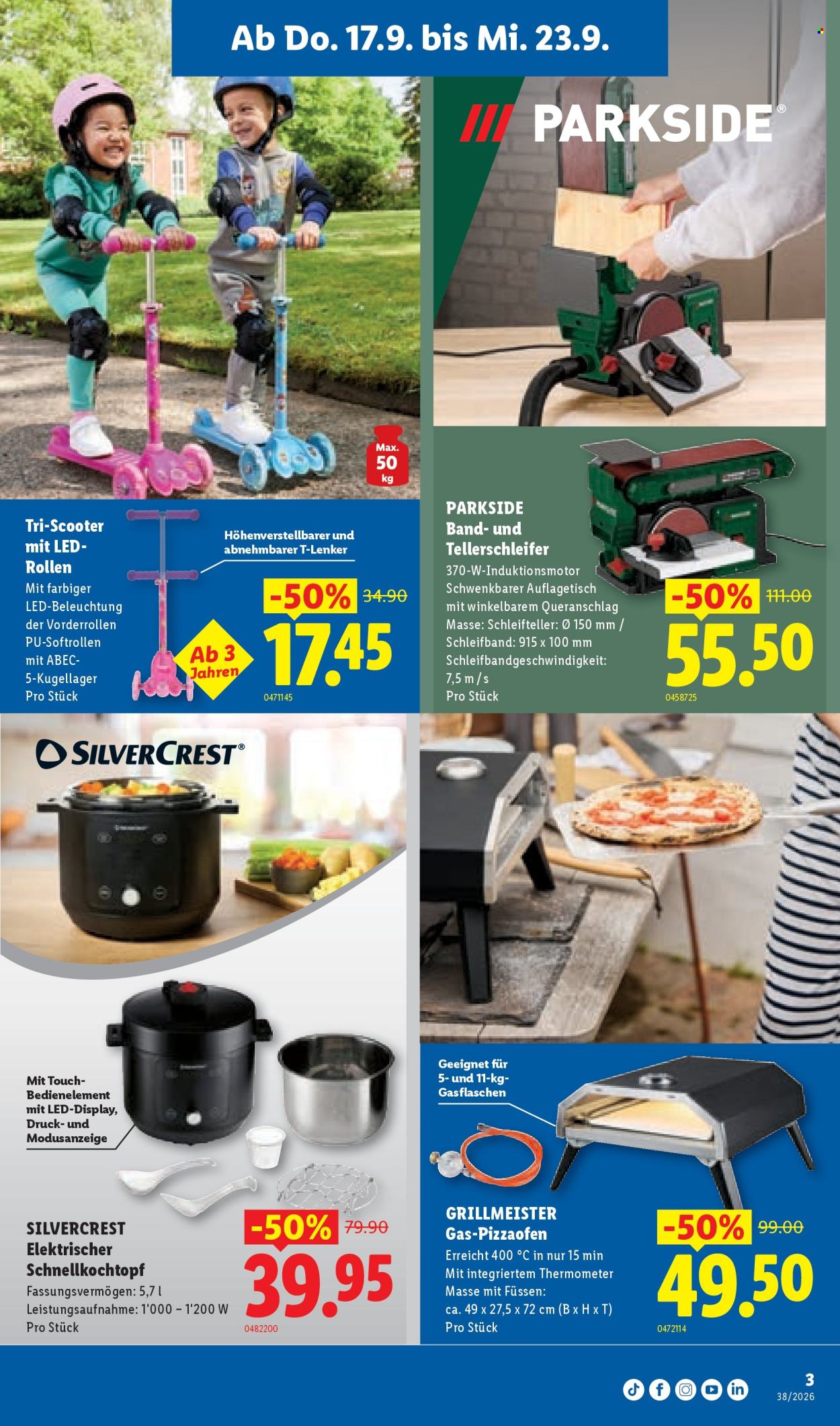 Catalogue Lidl - 17.9.2026 - 23.9.2026. Page 3. Page 3