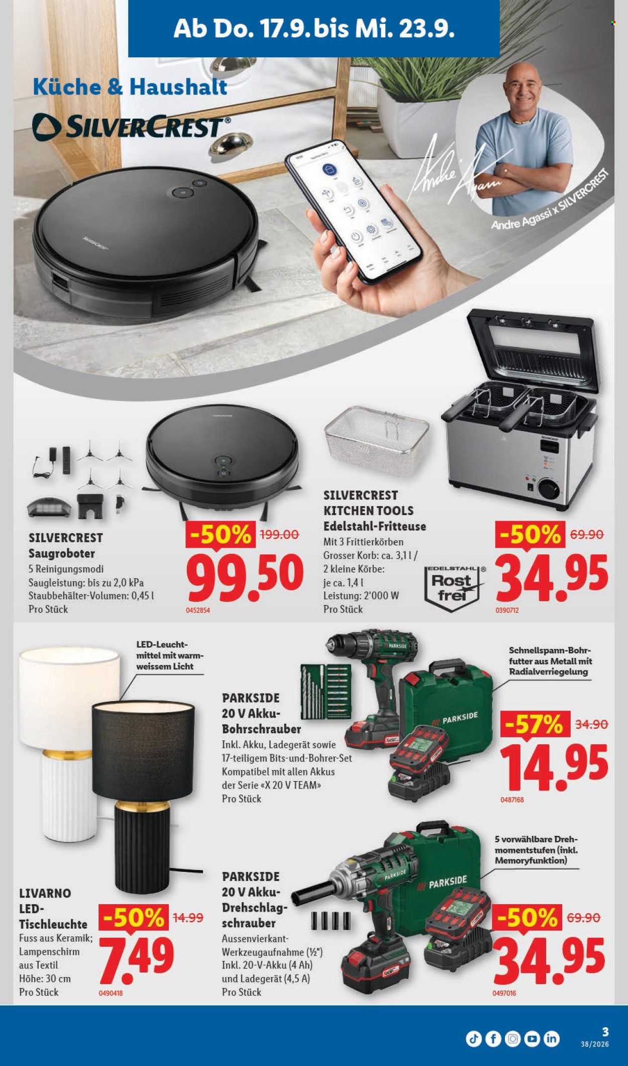 Catalogue Lidl - 17.9.2026 - 23.9.2026. Page 3. Page 3