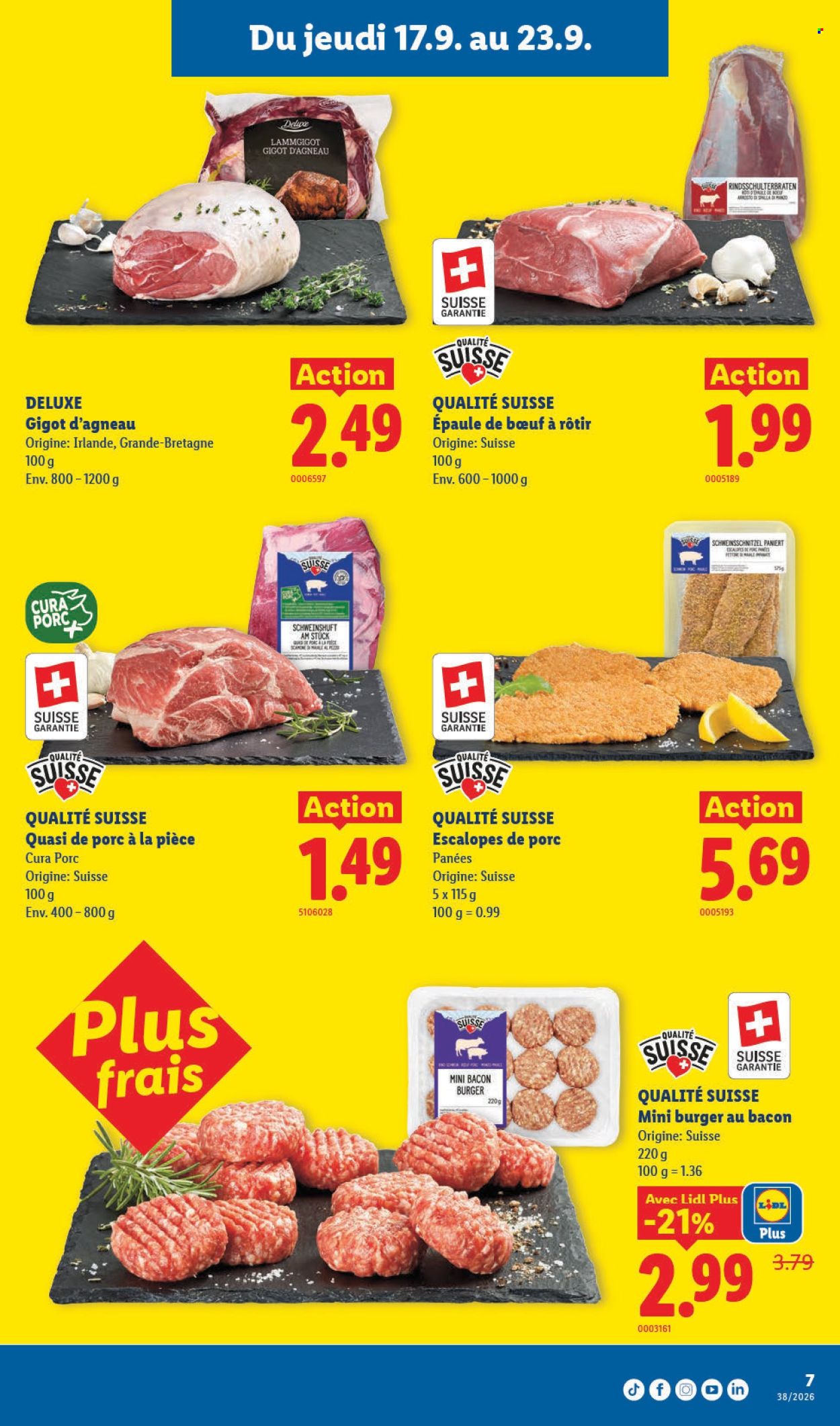 Catalogue Lidl - 17.9.2026 - 23.9.2026. Page 7. Page 7