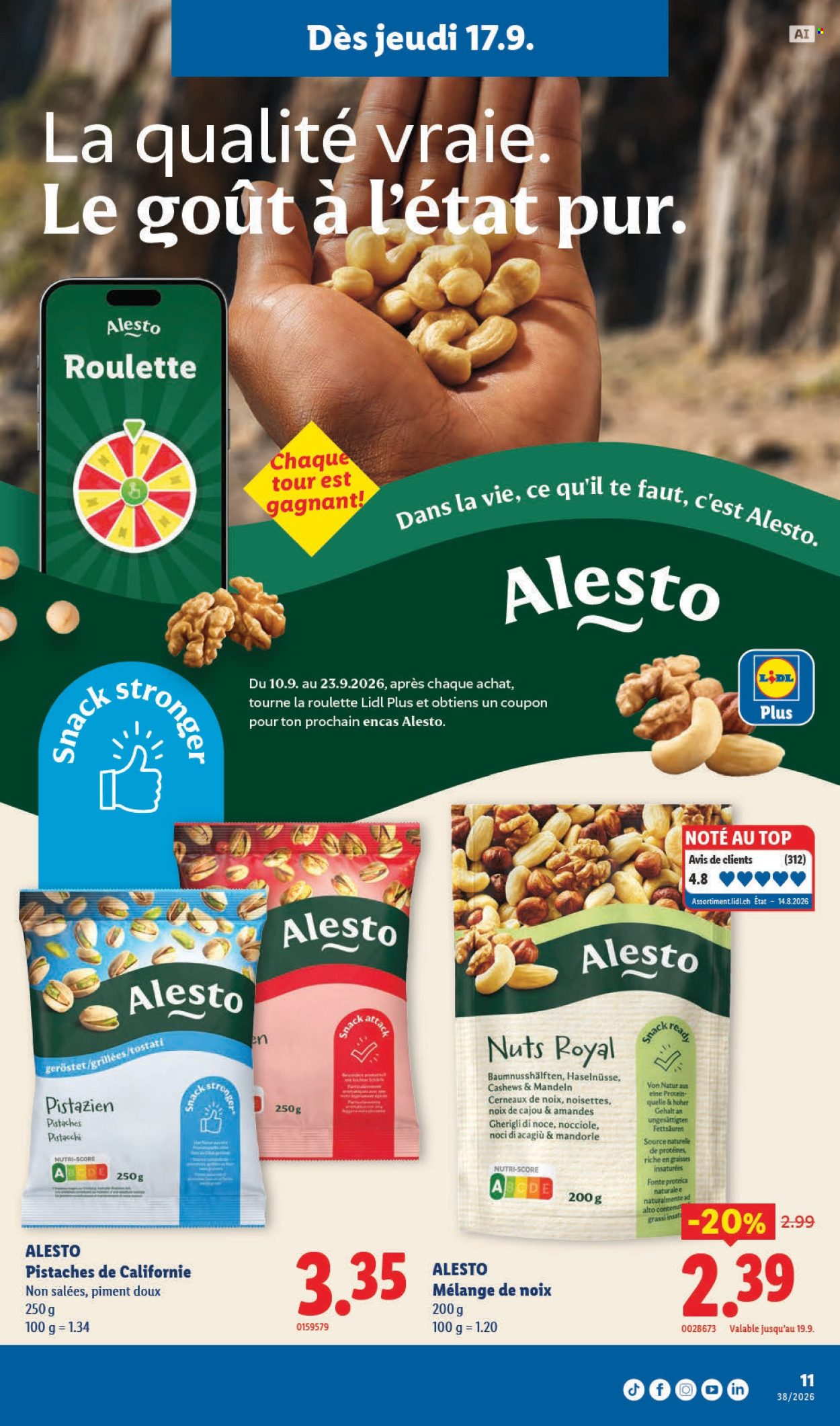 Catalogue Lidl - 17.9.2026 - 23.9.2026. Page 11. Page 11