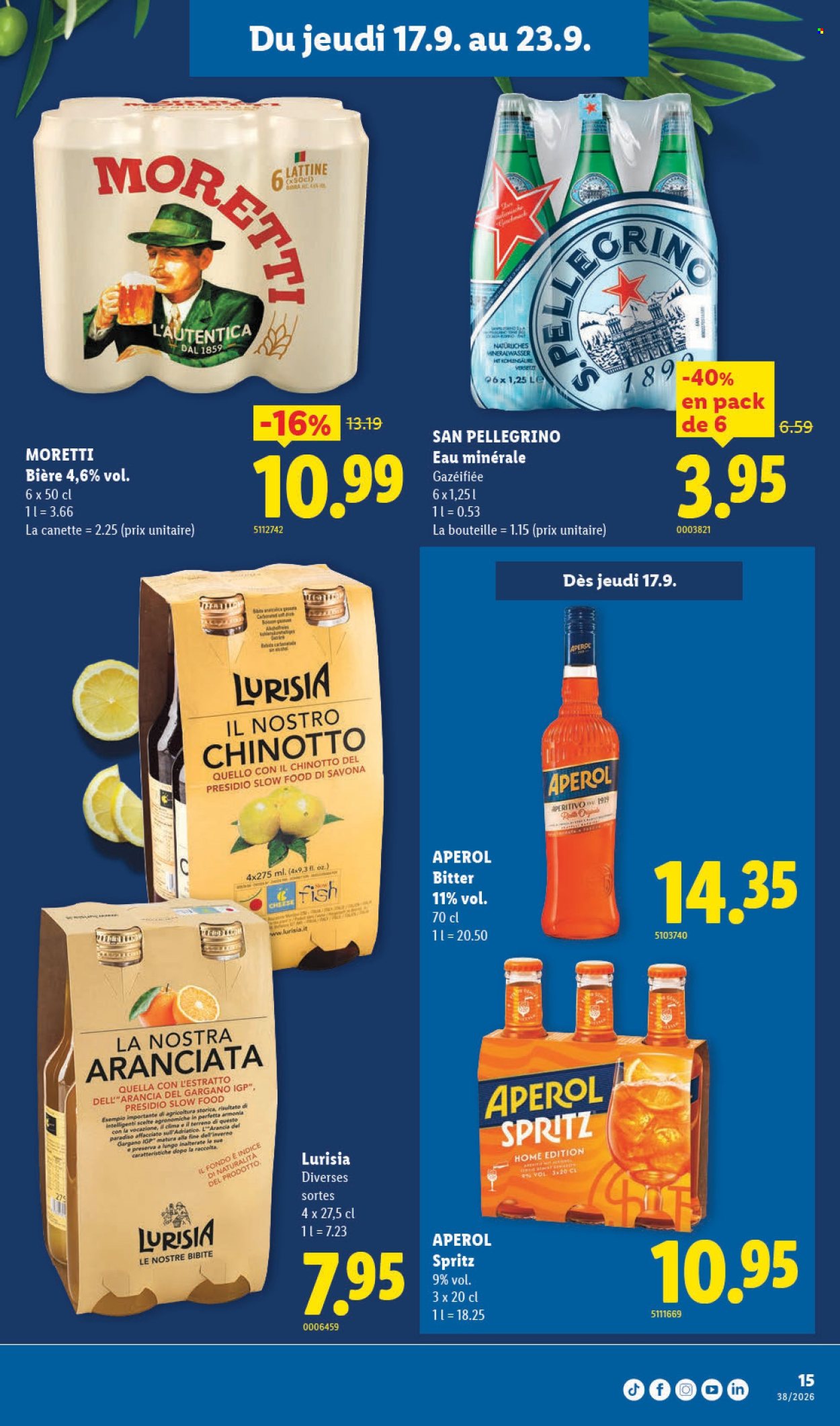 Catalogue Lidl - 17.9.2026 - 23.9.2026. Page 15. Page 15