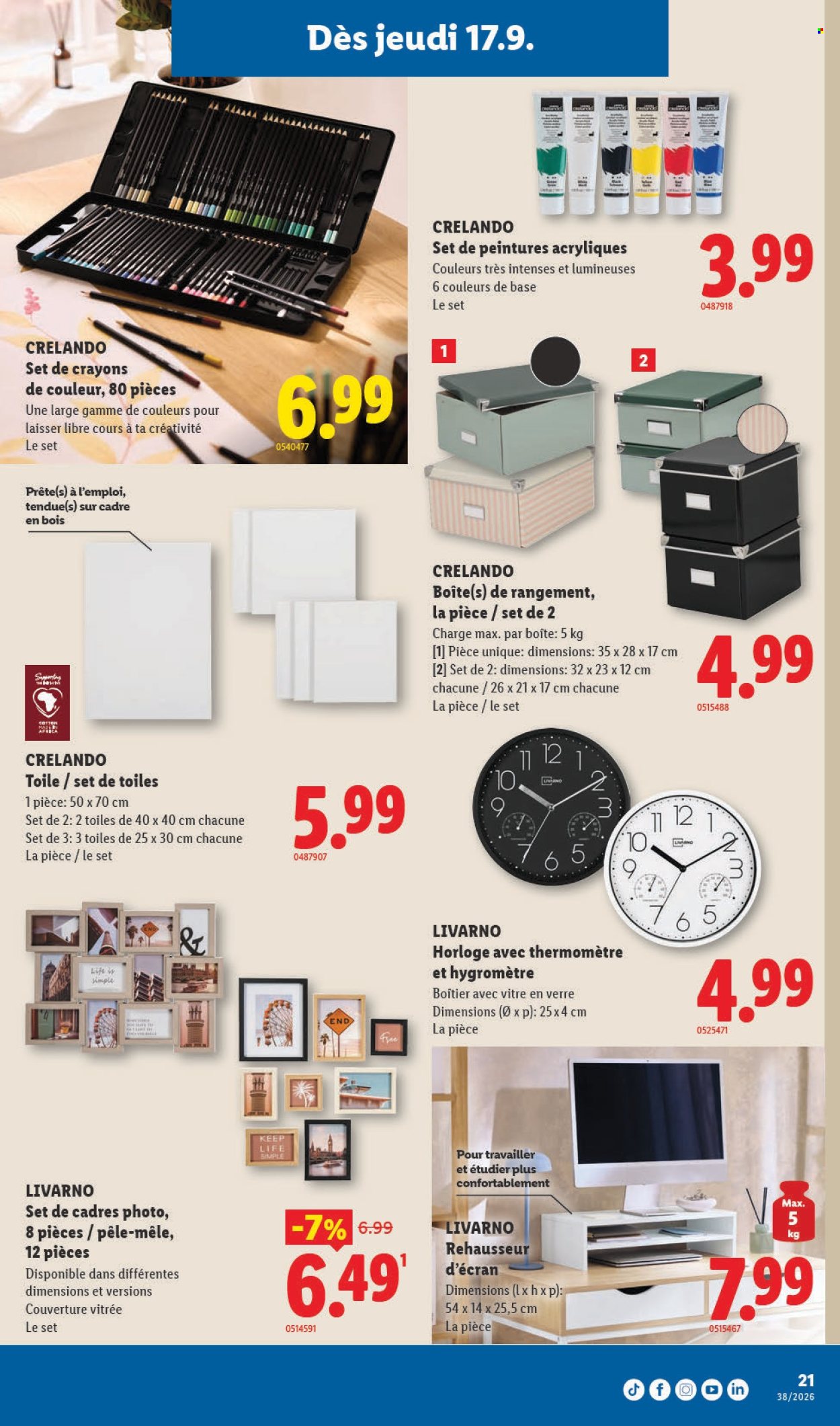 Catalogue Lidl - 17.9.2026 - 23.9.2026. Page 21. Page 21