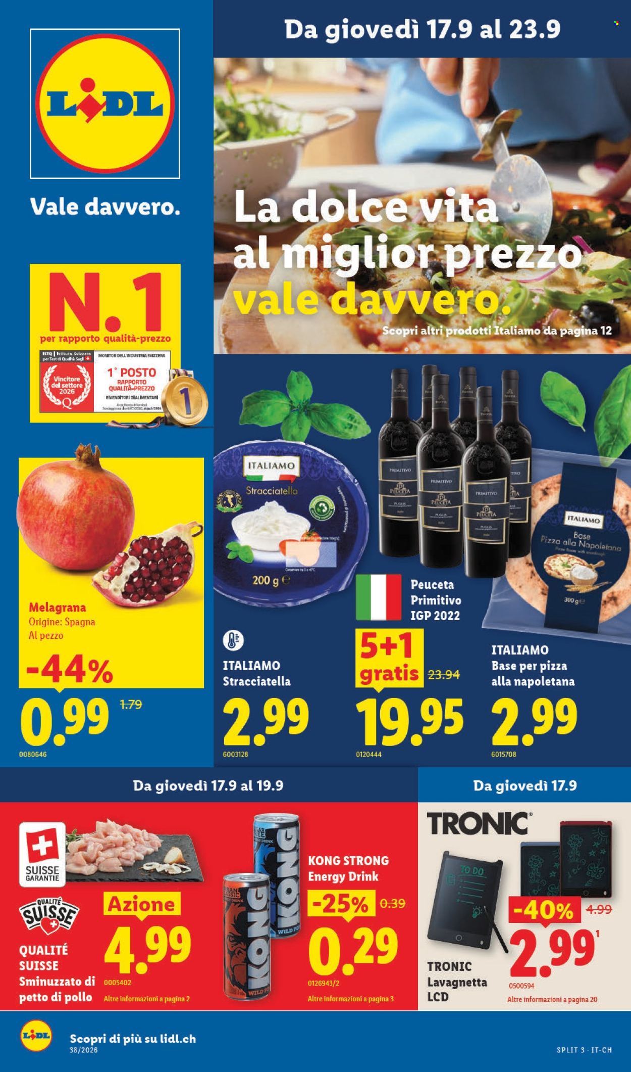 Catalogue Lidl - 17.9.2026 - 23.9.2026. Page 1. Page 1