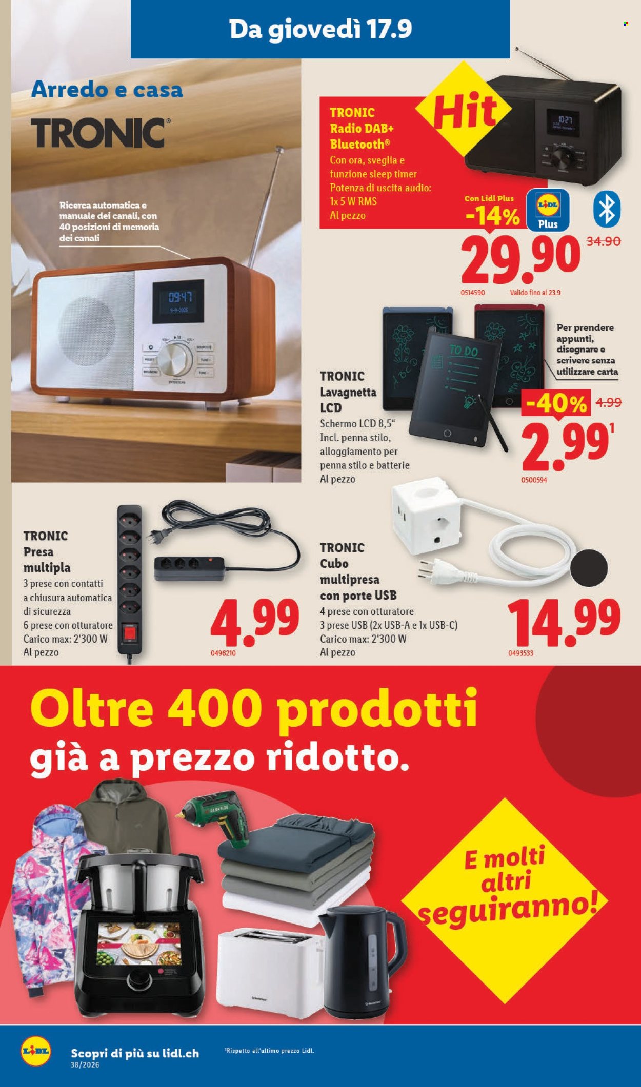 Catalogue Lidl - 17.9.2026 - 23.9.2026. Page 20. Page 20