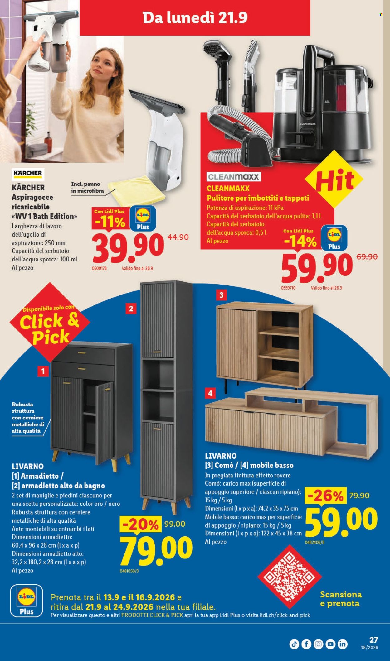 Catalogue Lidl - 17.9.2026 - 23.9.2026. Page 27. Page 27