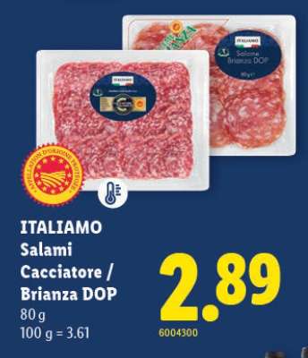 ITALIAMO Salami Cacciatore/Brianza DOP