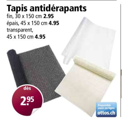 Tapis antidérapants