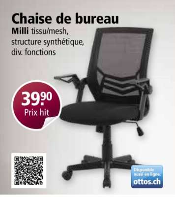 Chaise de bureau