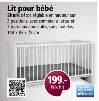 Lit pour bébé