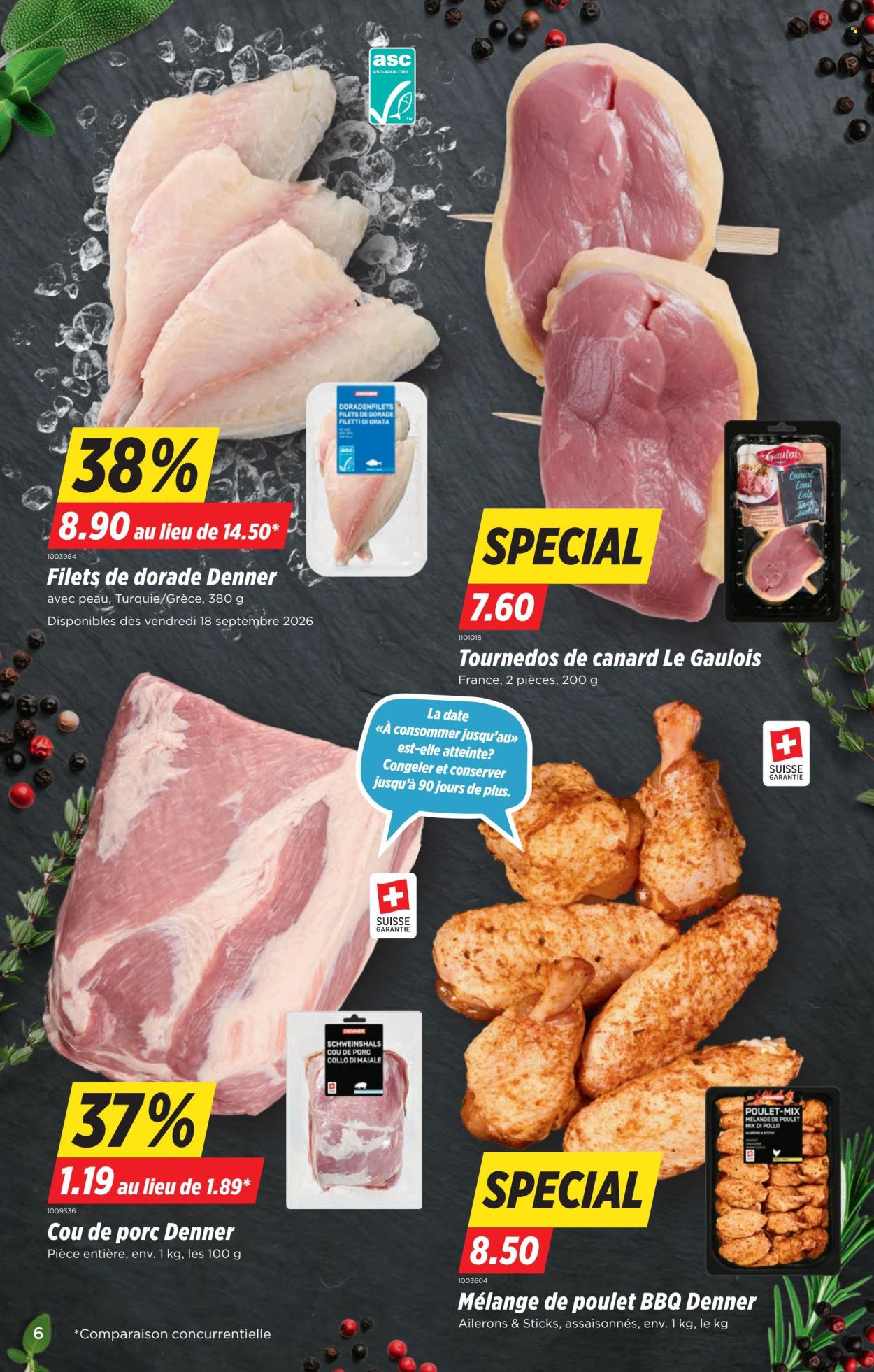 Catalogue Denner - 17.9.2026 - 23.9.2026. Page 6. Page 6