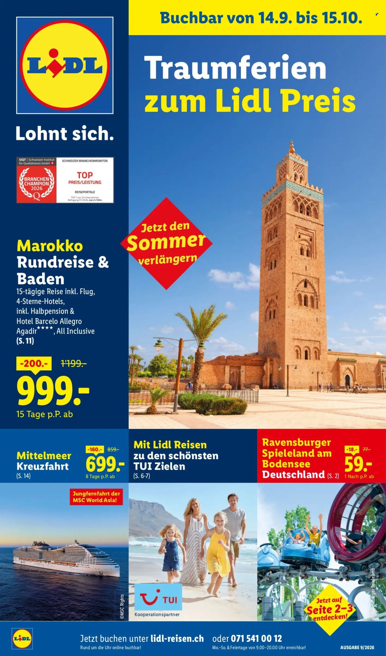 Catalogue Lidl - 14.9.2026 - 15.10.2026. Page 1. Page 1