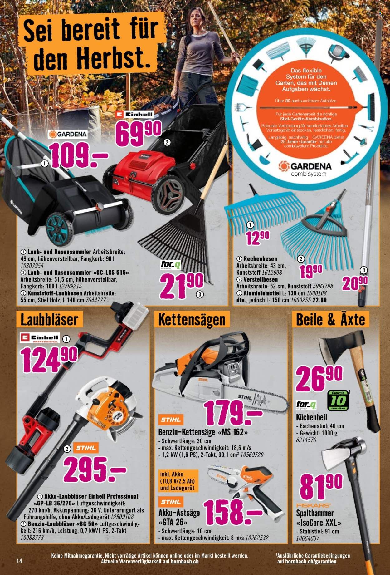 Catalogue Hornbach - 14.9.2026 - 27.9.2026. Page 14. Page 14