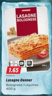 Lasagne Denner
