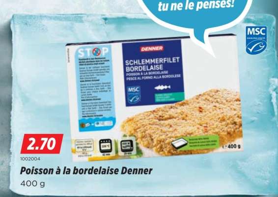 Poisson à la bordelaise Denner