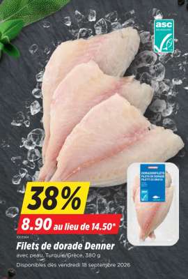 Filets de dorade Denner