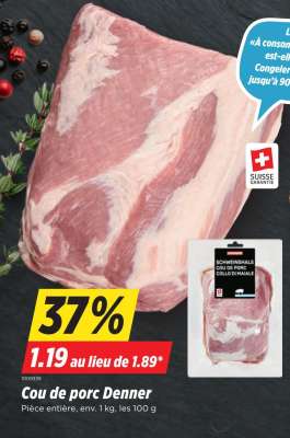 Cou de porc Denner
