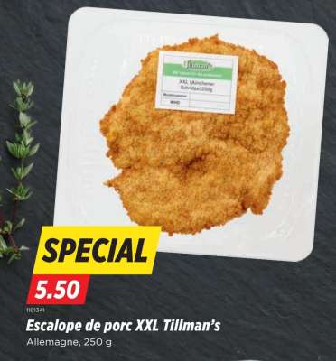 Escalope de porc XXL Tillman's