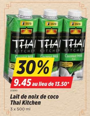Lait de noix de coco Thai Kitchen