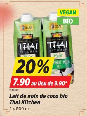 Lait de noix de coco bio Thai Kitchen
