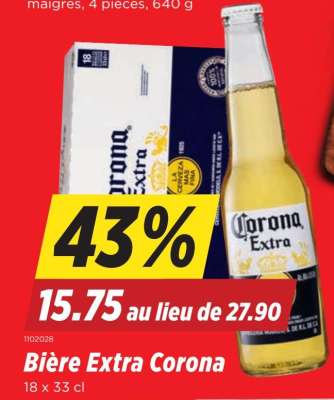 Bière Extra Corona