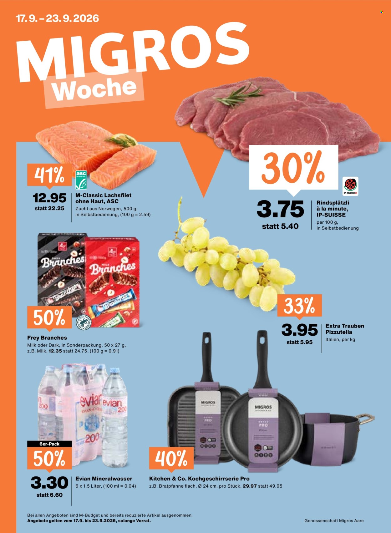Catalogue Migros - 17.9.2026 - 23.9.2026. Page 1. Page 1