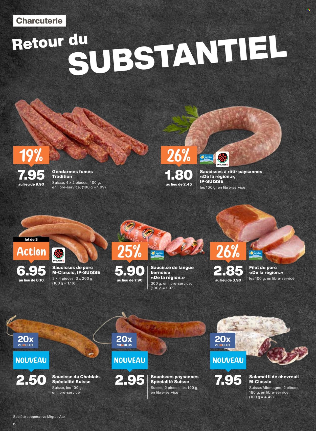 Catalogue Migros - 17.9.2026 - 23.9.2026. Page 6. Page 6