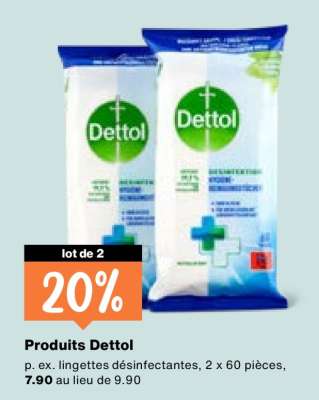Produits Dettol