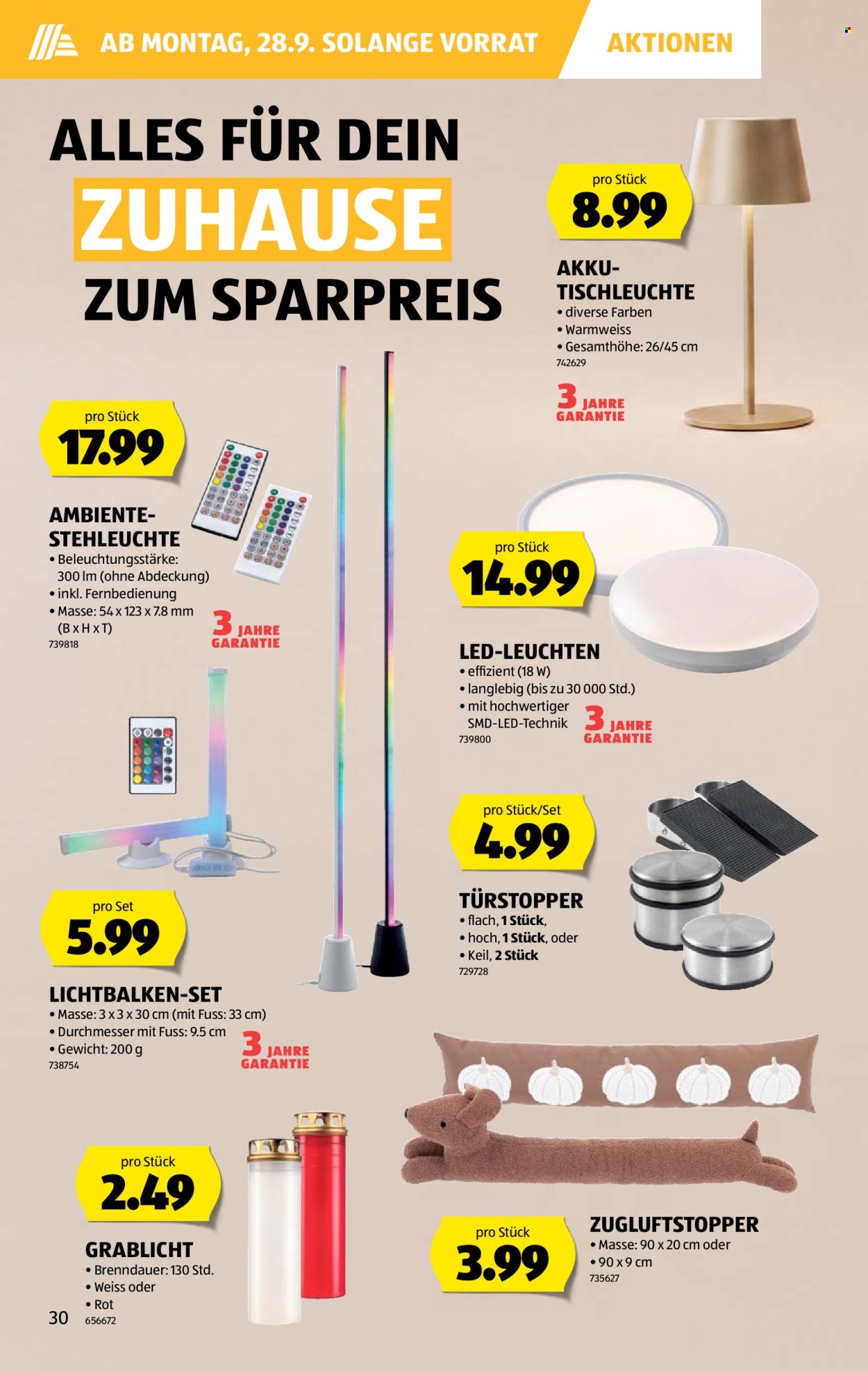 Catalogue Aldi - 24.9.2026 - 30.9.2026. Page 30. Page 30