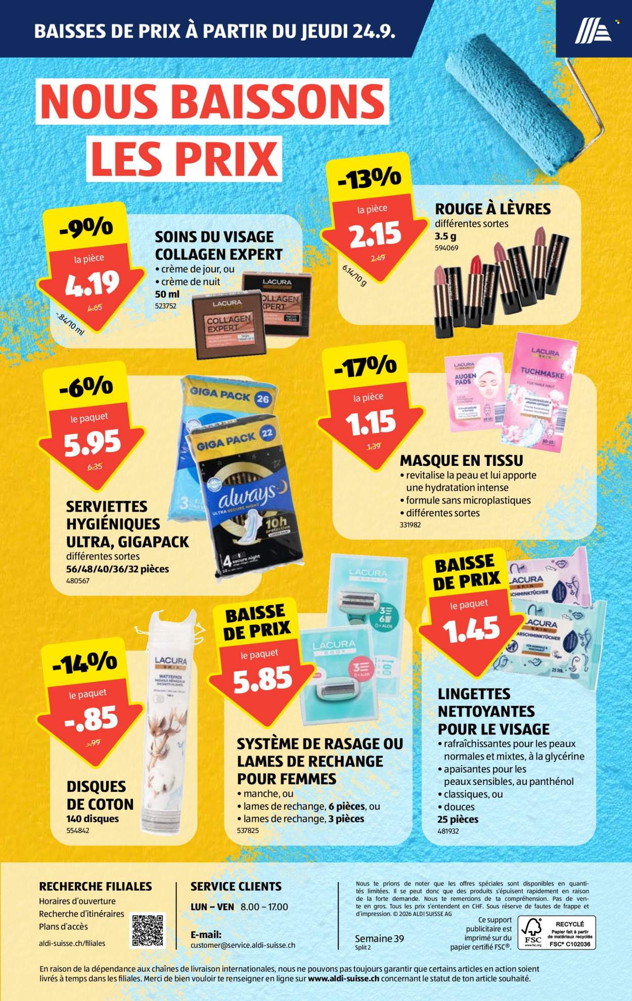 Catalogue Aldi - 24.9.2026 - 30.9.2026. Page 3. Page 3