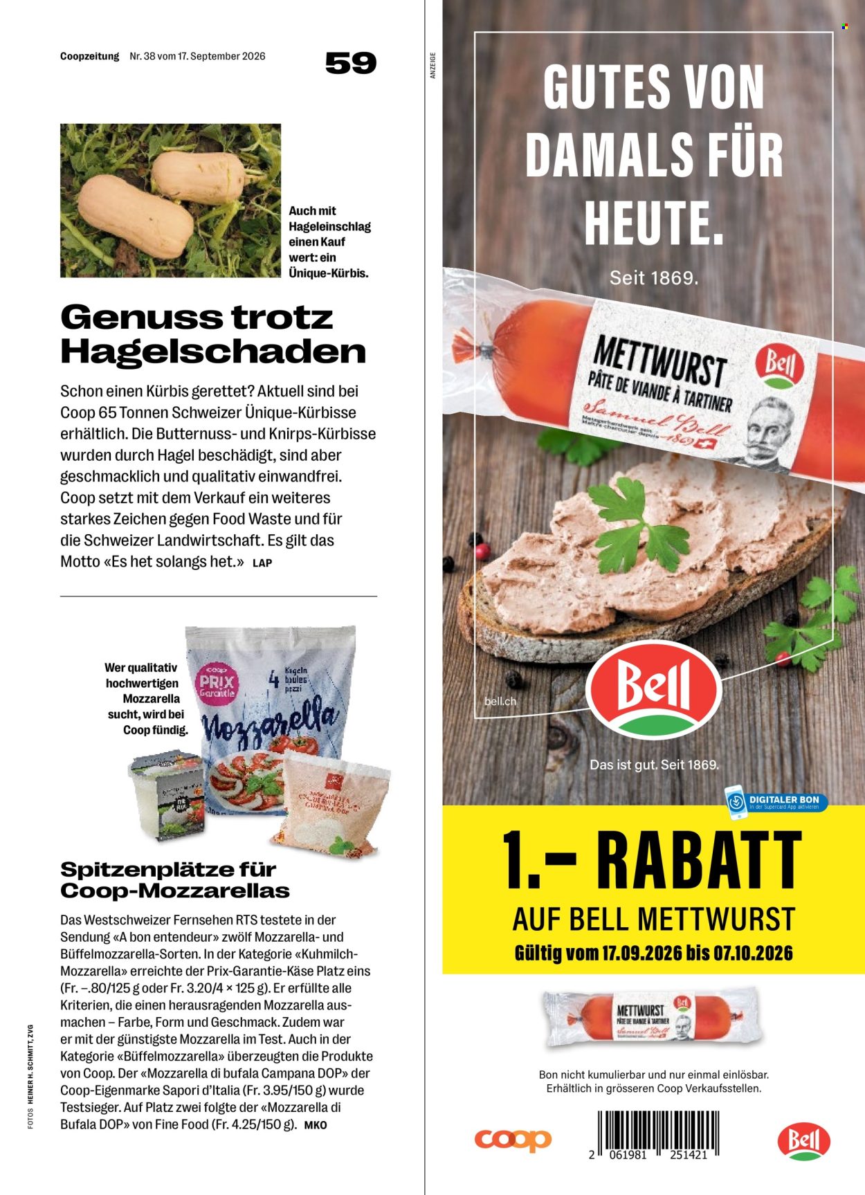Catalogue Coop - 17.9.2026 - 23.9.2026. Page 59. Page 59