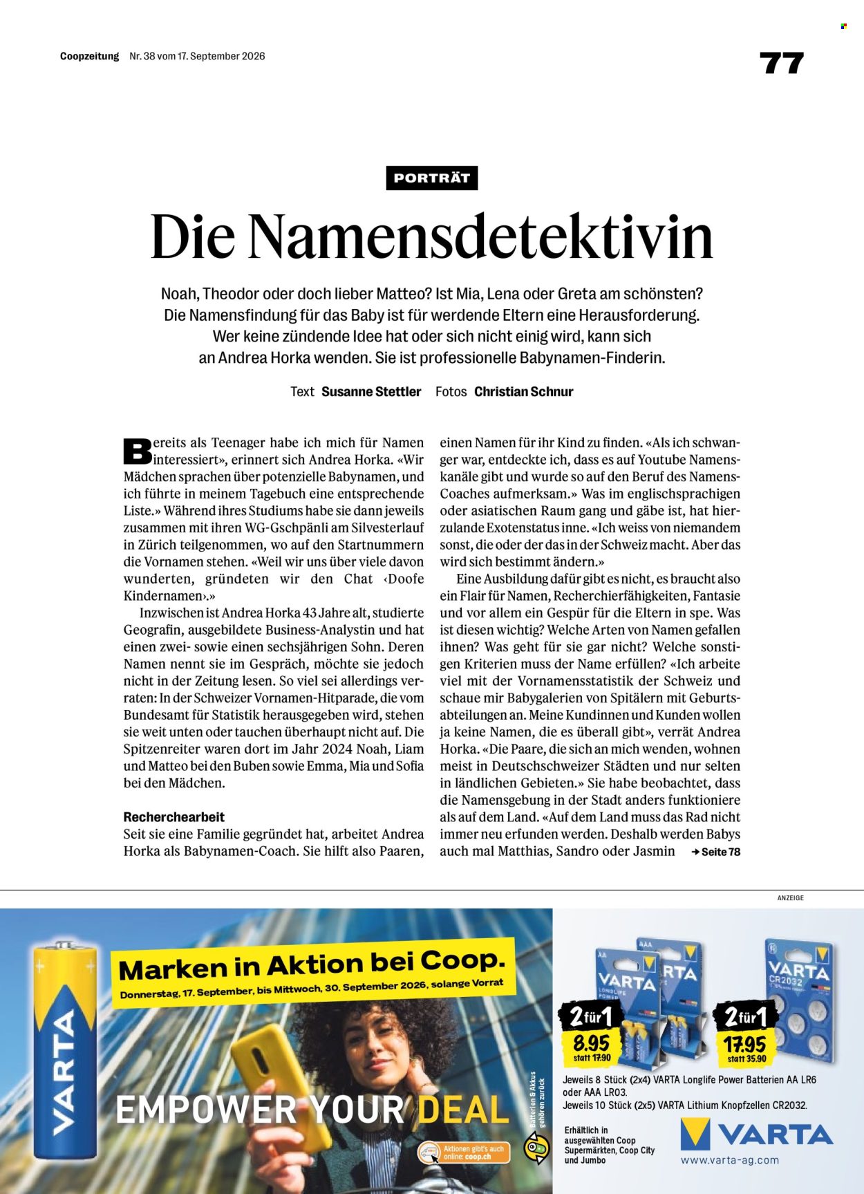 Catalogue Coop - 17.9.2026 - 23.9.2026. Page 77. Page 77