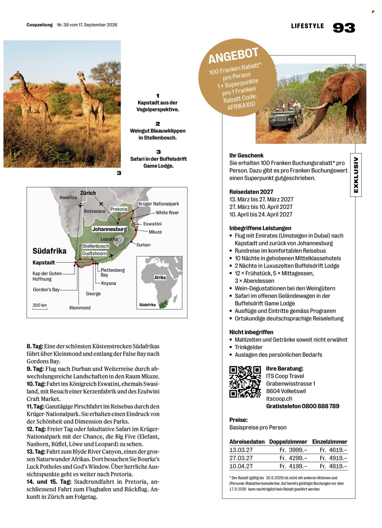 Catalogue Coop - 17.9.2026 - 23.9.2026. Page 93. Page 93